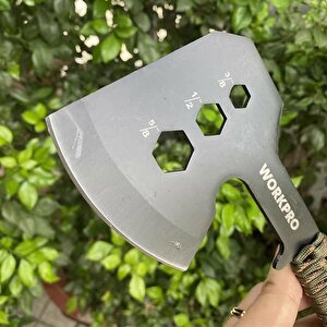 Workpro Wp383002 250mm Çok Fonksiyonlu Kamp Baltası + Magnezyum Ateşleyici