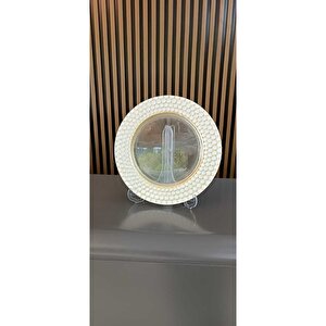 Perla Düz Sunum Tabak 22cm