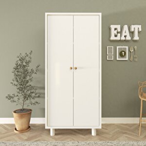 Bono Çok Amaçlı Dolap , Erzak Kiler Dolabı Beyaz