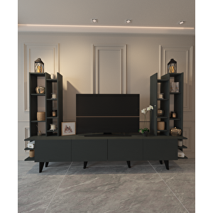 Mobi̇lya Gezegeni̇ 223 Cm Antrasi̇t X2030 Tv Üni̇tesi̇