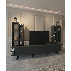 Mobi̇lya Gezegeni̇ 223 Cm Antrasi̇t X2030 Tv Üni̇tesi̇