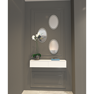 Mobi̇lya Gezegeni̇ Solfy Dresuar 90 Cm Beyaz