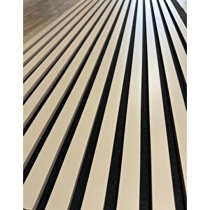 Akustik Ahşap Duvar Paneli Lambiri 60*280 Cm Vizon