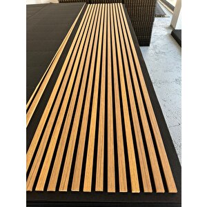 Akustik Ahşap Duvar Paneli Lambiri 60*280 Cm