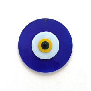 Büyük Boy Cam Nazarlık Nazar Boncuğu Lüks Kalite 20 Cm Çap El Işi