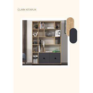 Cllark Rafli , Kapakli Ki̇taplik Safi̇rmeşe-antrasit