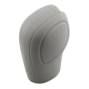 Seat Ateca Dsg Silikon Vites Topuzu Kılıfı Gri R Logo Gri