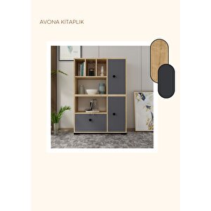 Avona Ki̇taplik Safir-Beyaz