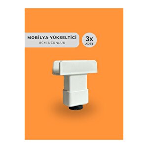 8 Cm Yükseltici Mobilya Ayağı 3 Adet Fiyatıdır.
