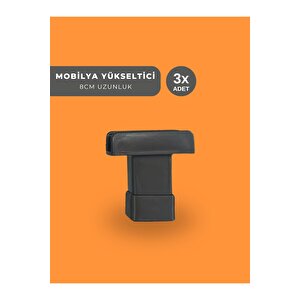 8 Cm Yükseltici Mobilya Ayağı 3 Adet Fiyatıdır.