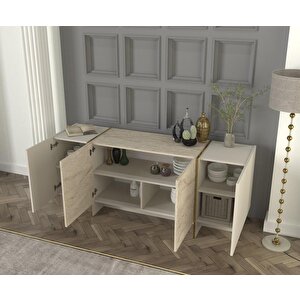 Veyron Konsol Kumtaşı-traverten