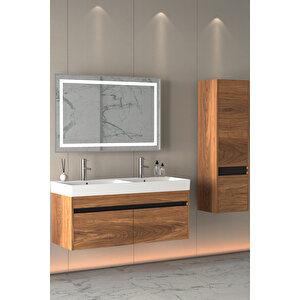 Venti 120 Cm Banyo Dolabı - Boy Dolap Dahil