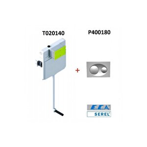 Smooth Gömme Rezervuar (h.taşı Uyumlu) Ve Kumanda Paneli P400180
