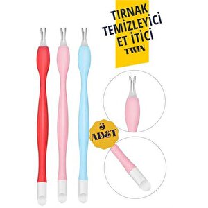 Transformacion Tırnak Temizleyici Et İtici Twin 3 Lü Set 718183