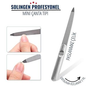 Modacar Mini Tırnak Törpüsü Paslanmaz Çelik Solingen Profesyonel