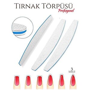Transformacion Protez Tırnak Törpüsü 100/180 Grid Profesyonel 3 Adet 718789