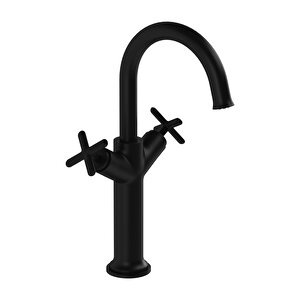Origin Classic A4288636 Çanak Lavabo Bataryası, Mat Siyah