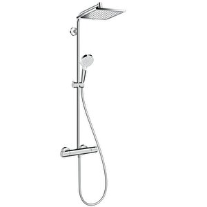 Crometta E Duş Kolonu 240 1 Jet, Banyo Termostatı Ile 27298000