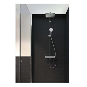 Crometta E Duş Kolonu 240 1 Jet, Banyo Termostatı Ile 27298000