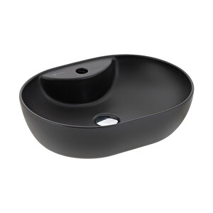 Alto Lavabo Mat Siyah 50 Cm - A002060h