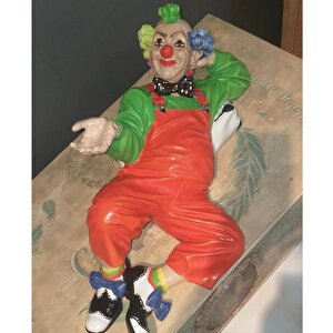 Yatan Palyaço Bahçe Dekoru Bd283-4