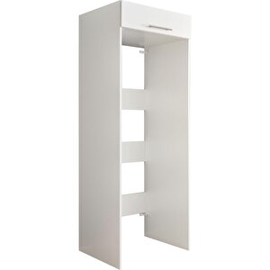 Hane Banyo Dolabı-çok Amaçlı-çamaşır Makinesi Dolabı Beyaz