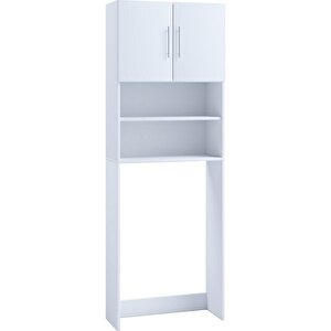 Sumru  Banyo Dolabı-çok Amaçlı-çamaşır Makinesi Dolabı Beyaz