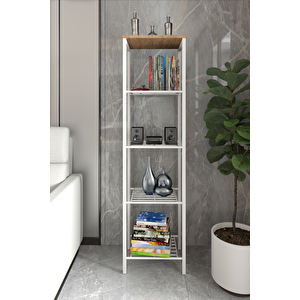 Retodesi̇gn Beyaz 40 Cm Çok Amaçli Raf, Mutfak Rafi , Banyo Düzenleyi̇ci̇ Raf 1893b