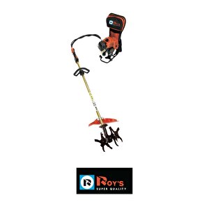 Roy's Alman Sırt Benzinli Tırpan Çift Çapa Dal Budama Aparatlı