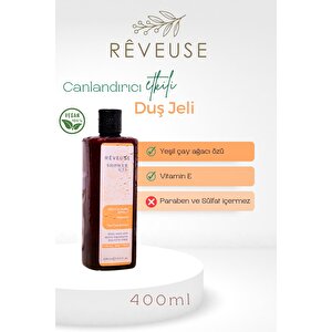 Revitalizing Canlandırıcı Etkili Çay Ağacı Özü & E Vitamin Duş Jeli 400ml