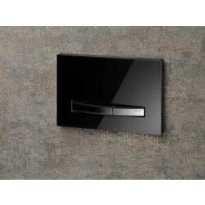Geberit Sigma50 115.788.sd.2 Kumanda Paneli, Çift Basmalı, Füme Cam