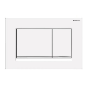 Geberit Sigma30 115.883.01.1 Çift Basmalı Mat Beyaz/beyaz/mat Beyaz
