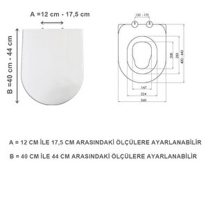 Nkp Twi̇n Universal Çocuk Adaptörlü Klozet Kapağı ,çocuk Yetişkin Klozet Kapağı