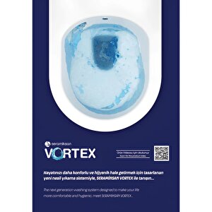 Seramiksan Hill Vortex (yeni Yıkama Sistemi) Kanalsız Asma Klozet + Slim Kapak + Vitra Gömme Rezervuar Set