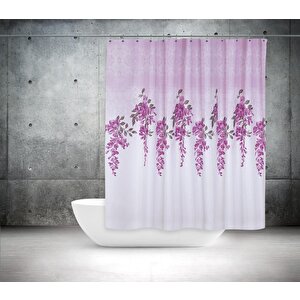 Tropik Banyo Duş Perdesi 7359 Tek Kanat 1x180x200