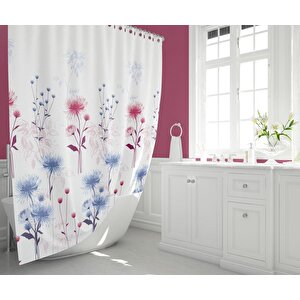 Tropik Banyo Duş Perdesi 8747 Tek Kanat 1x180x200