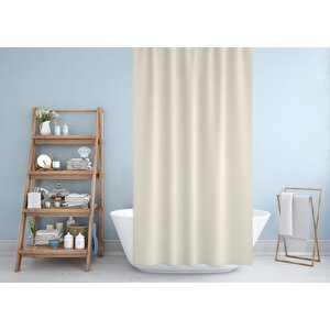 Jackline Banyo Duş Perdesi 0010 Krem Tek Kanat 240x200