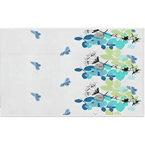 Zethome Spring Banyo Paspas Ve Tek Kanat Duş Perdesi 1x180x200 Set