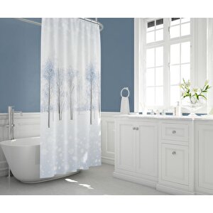 Tropik Banyo Duş Perdesi  8759 Tek Kanat 1x180x200