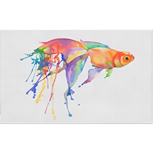 Zethome Gold Fish Banyo Paspas Ve Tek Kanat Duş Perdesi 1x180x200 Set