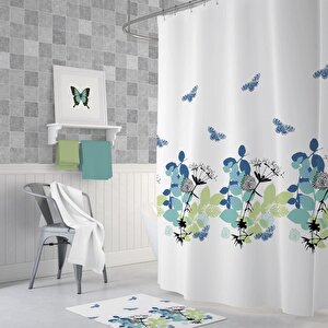 Tropik Spring Banyo Duş Perdesi Tek Kanat 1x180x200