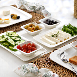 Weekend Kahvaltı Takımı 32 Parça-beyaz04