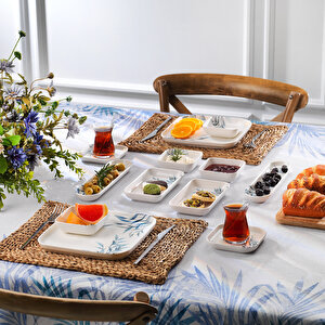 Luca Kahvaltı Takımı 32 Parça-mavi01