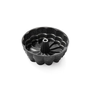 Black Stone Frame Döküm Kek Kalıbı 1 Parça-siyah