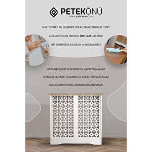 Petek Önü Dresuar, Petek Önü Kapama, Kalorifer Petek Önü Kapatma, Petek Önü Seperatör, Yona
