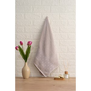 | Oppolo | Extra Yumuşak Pamuk Eponj El Havlusu Bej