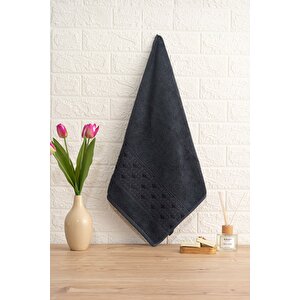 | Oppolo | Extra Yumuşak Pamuk Eponj El Havlusu Antrasit