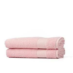 | Minerva | %100 Doğal Pamuk 2'li Havlu Seti Pembe