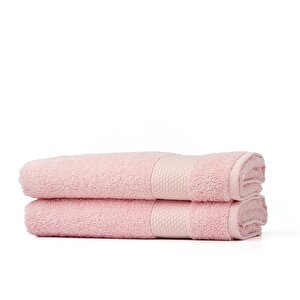 | Minerva | %100 Doğal Pamuk 2'li Havlu Seti Pembe