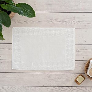 | Oppolo | Extra Yumuşak Pamuk Eponj Ayak Havlusu Krem